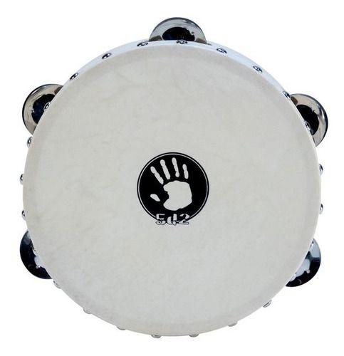 5D2 Pandereta Madera 8" con Parche-0