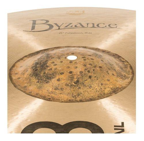 Meinl Platillo Byzance Traditional Polyphonic Ride 21''-3
