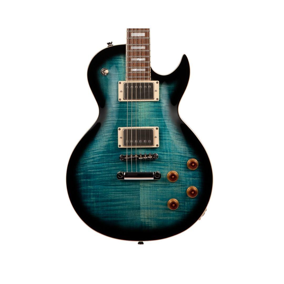 Cort Guitarra Eléctrica CR250 Les Paul HH Jatoba DBB-1