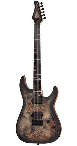 Schecter Guitarra Eléctrica C-6 Pro Charcoal Burst-0
