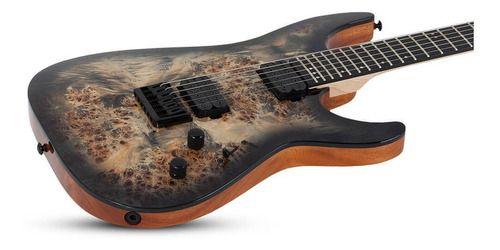 Schecter Guitarra Eléctrica C-6 Pro Charcoal Burst-4