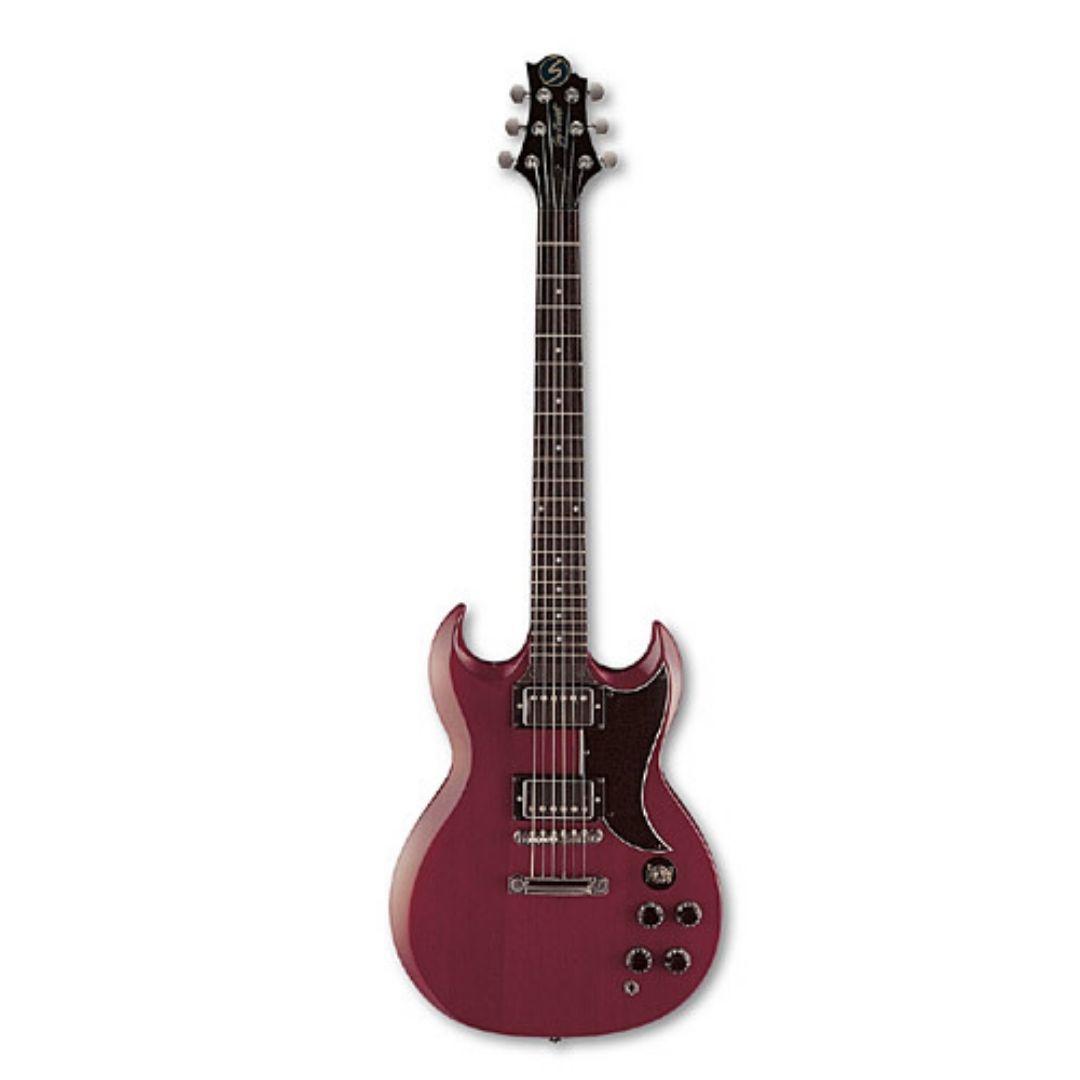 Greg Bennett Guitarra Eléctrica Torino SgStyle TR-1 Wine Red-0