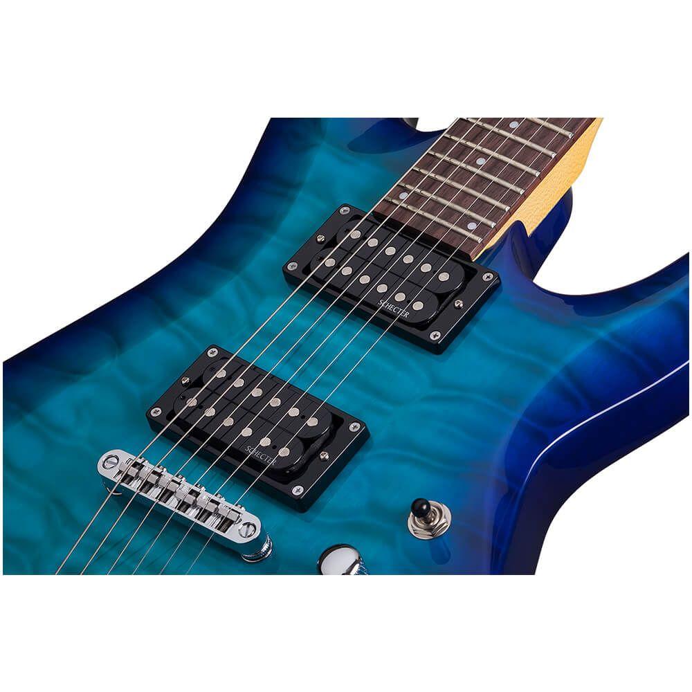 Schecter Guitarra Eléctrica C-6 Plus Ocean Blue Bs-5