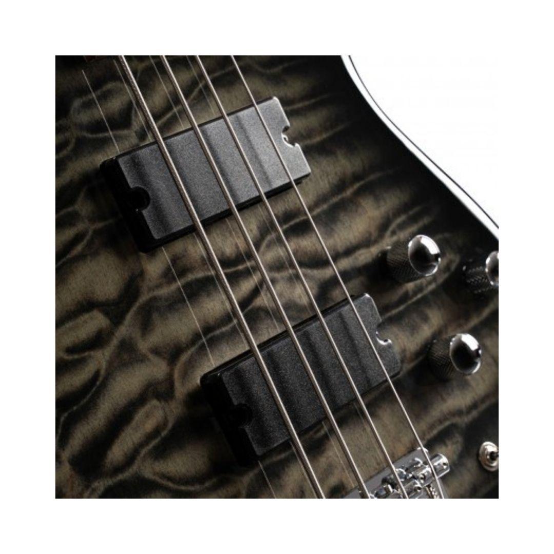 Cort Bajo Eléctrico Action Deluxe 5 Cuerdas Faded Grey Burst-3