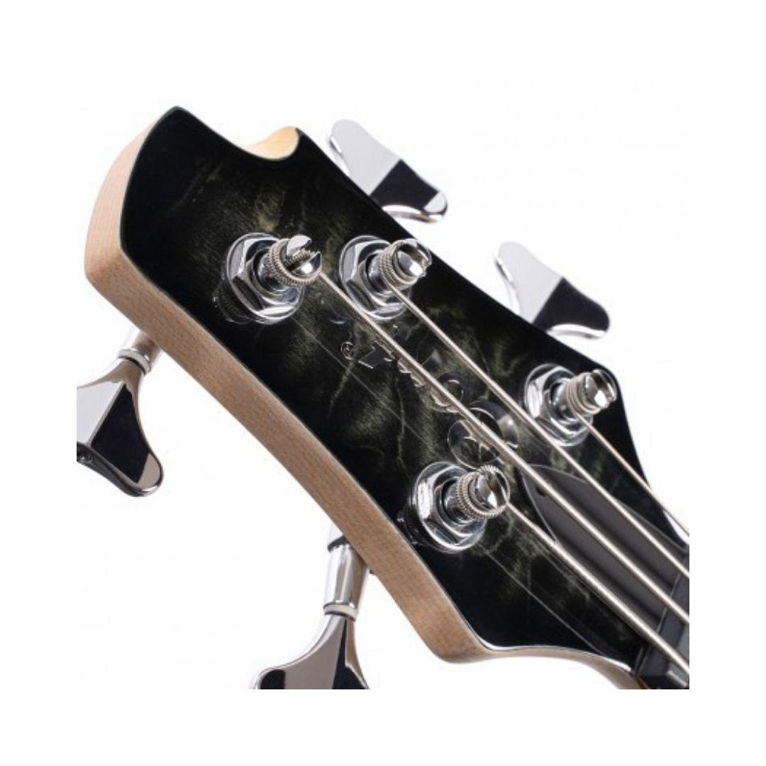 Cort Bajo Eléctrico Action Deluxe 5 Cuerdas Faded Grey Burst-4