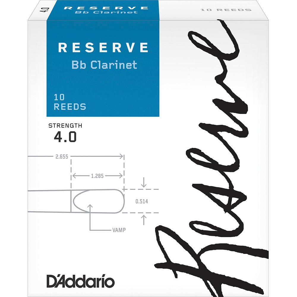 Rico Caña Clarinete Bb Reserve Pack 10-0