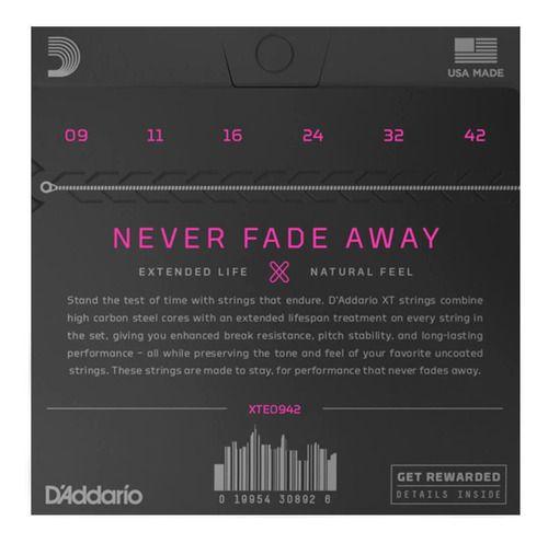 Daddario Cuerdas Guitarra Eléctrica GTR XT 009-042 Light-1