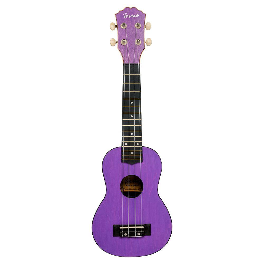 Flight Ukelele Soprano Terris Plus-50 Morado-0