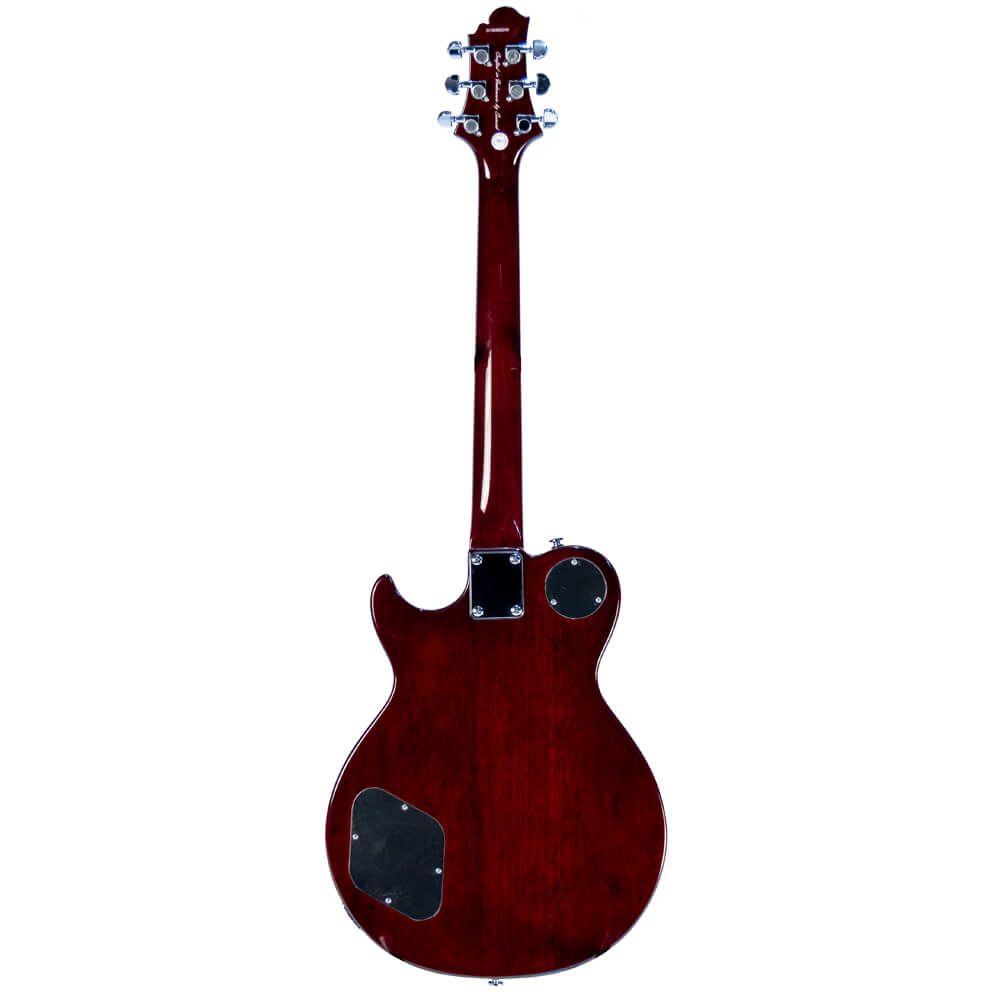 Greg Bennett Guitarra Eléctrica Royale AV-10 Wine Red-1