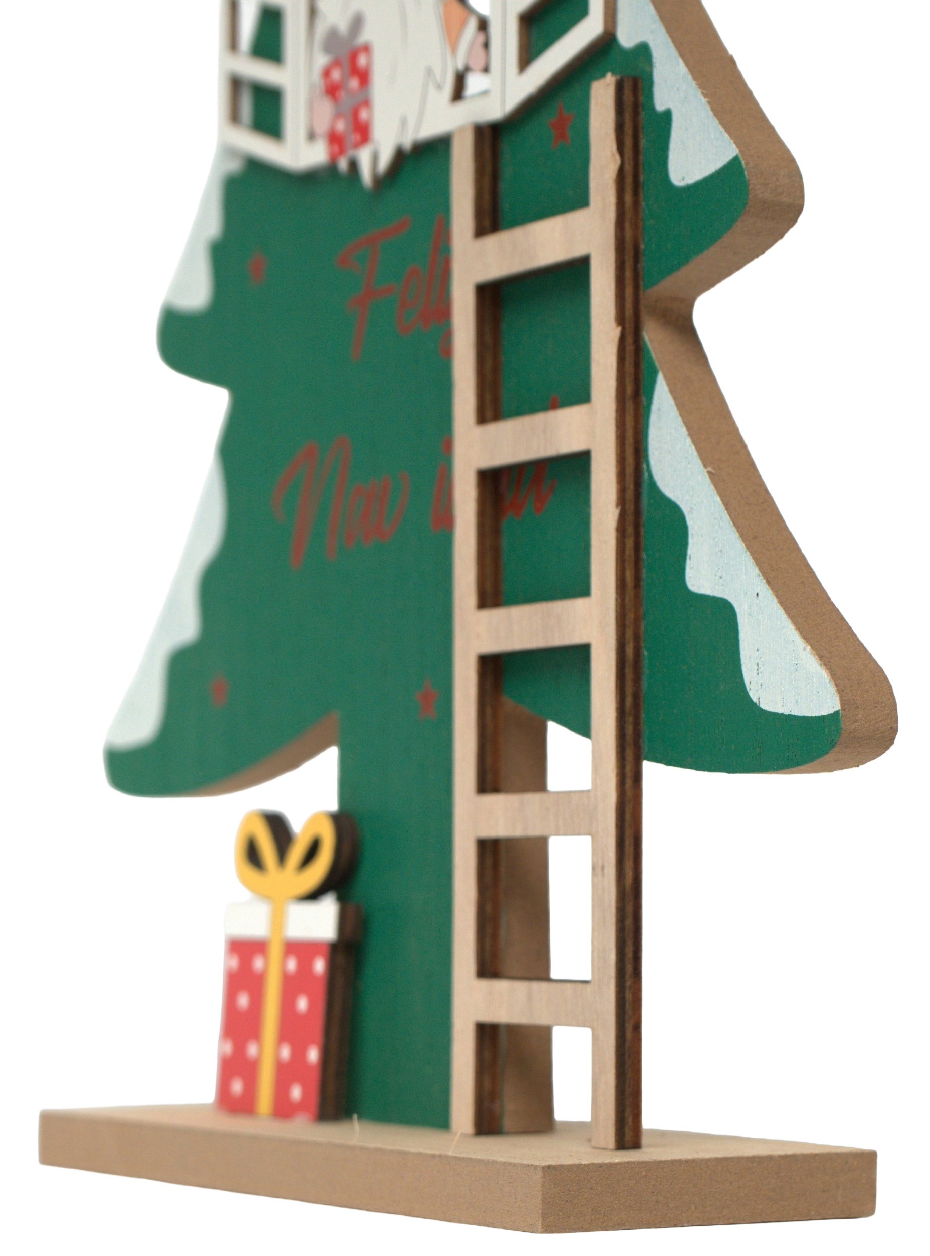 Mini Arbolito Navidad Para Escritorio Árbol Navideño 30*16 Verde-3