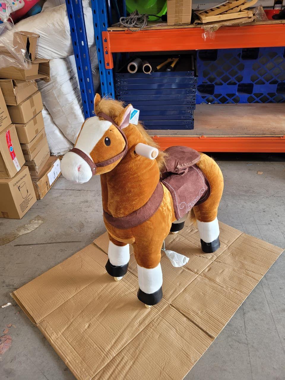 Caballo De Montar De Juguete Para Ni os Con Rueda Y Sonido-6