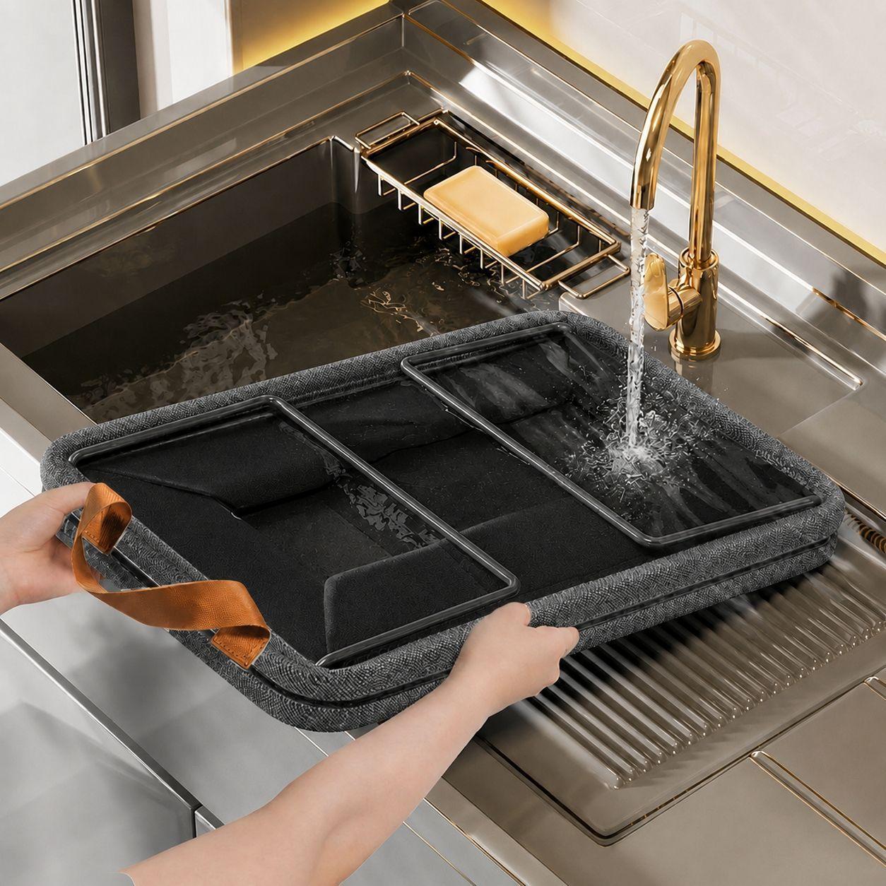 Bolsas Organizador Ropa Caja Almacenamiento Plegable Con Asa-6