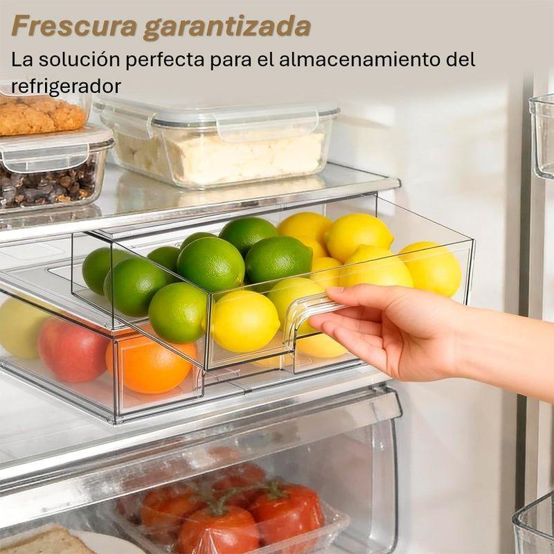 Set 3 Cajas Acrilicas Organizadoras De Maquillaje Y Cocina-5