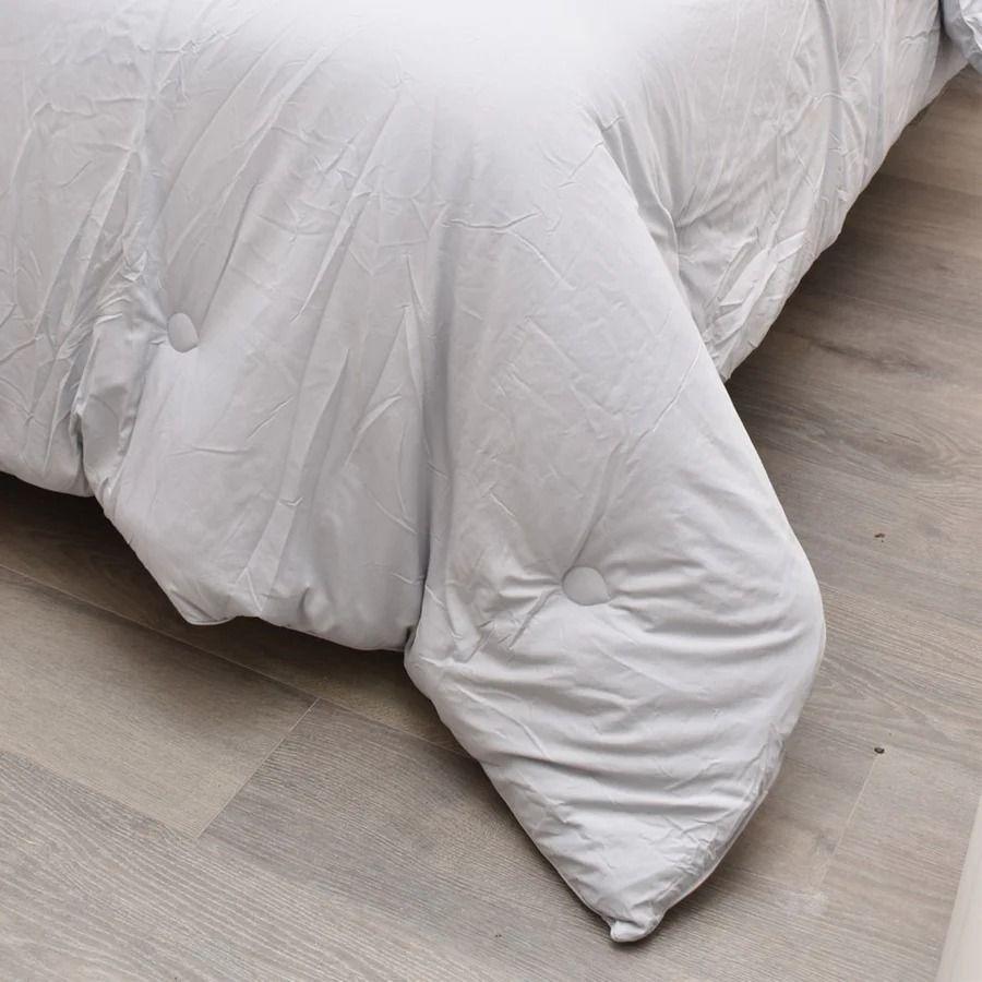 Plumón Nordico Calidad Premium Quilt Healthy Sleep Wakeshome Color Gris-3