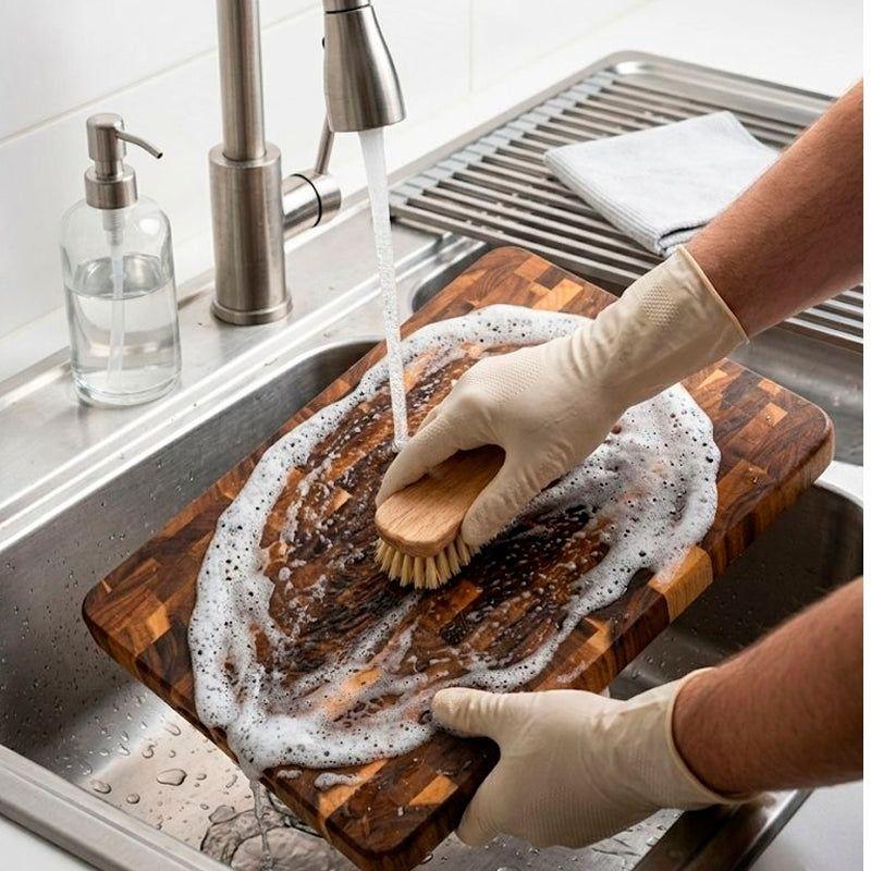 Tabla De Madera Para Cortar Carne Quesos Y Verduras Picoteo-3