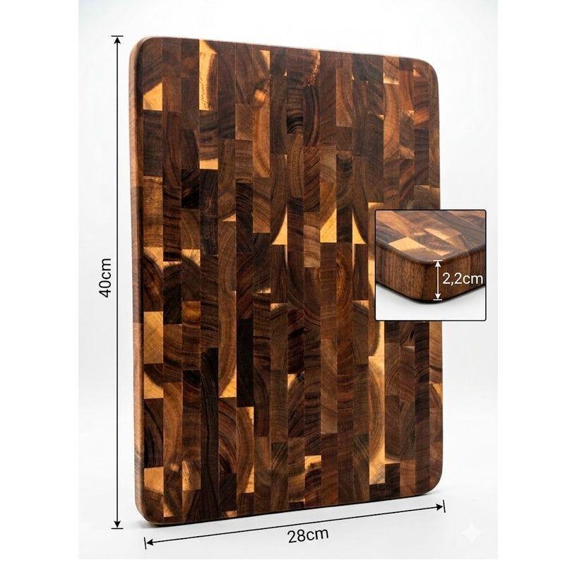 Tabla De Madera Para Cortar Carne Quesos Y Verduras Picoteo-4
