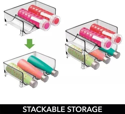 Organizador Botellas De Vino Apilable Para Refrigerador Pack De 3 Unidades-4