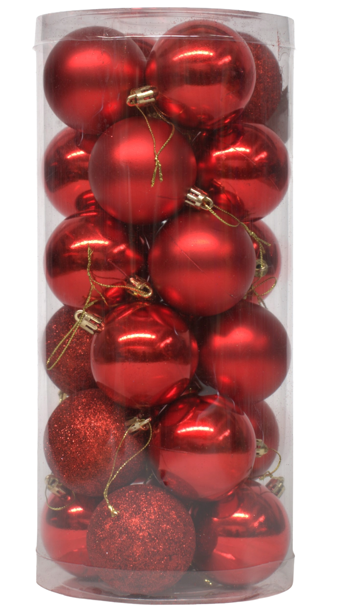 24 Esferas Navideña 8cm Bambalinas Adornos Arbolito Navidad-0