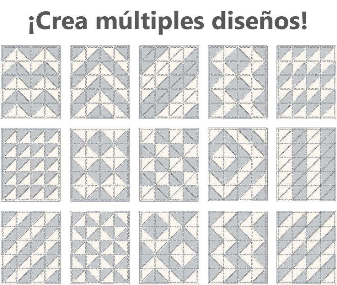 Pack De 18 Alfombras Piso Puzzle Goma Eva Antigolpes 36x36cm-2
