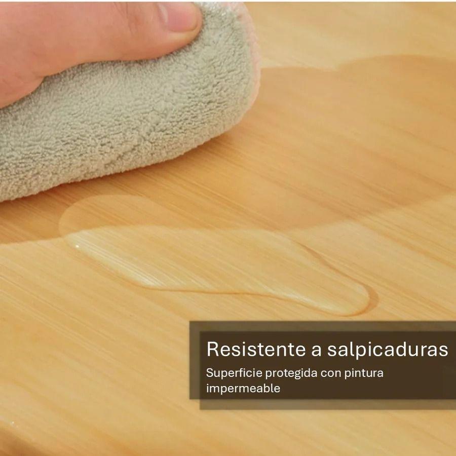 Estante Organizador Ajustable 4 Niveles De Bambú Cocina Baño-5
