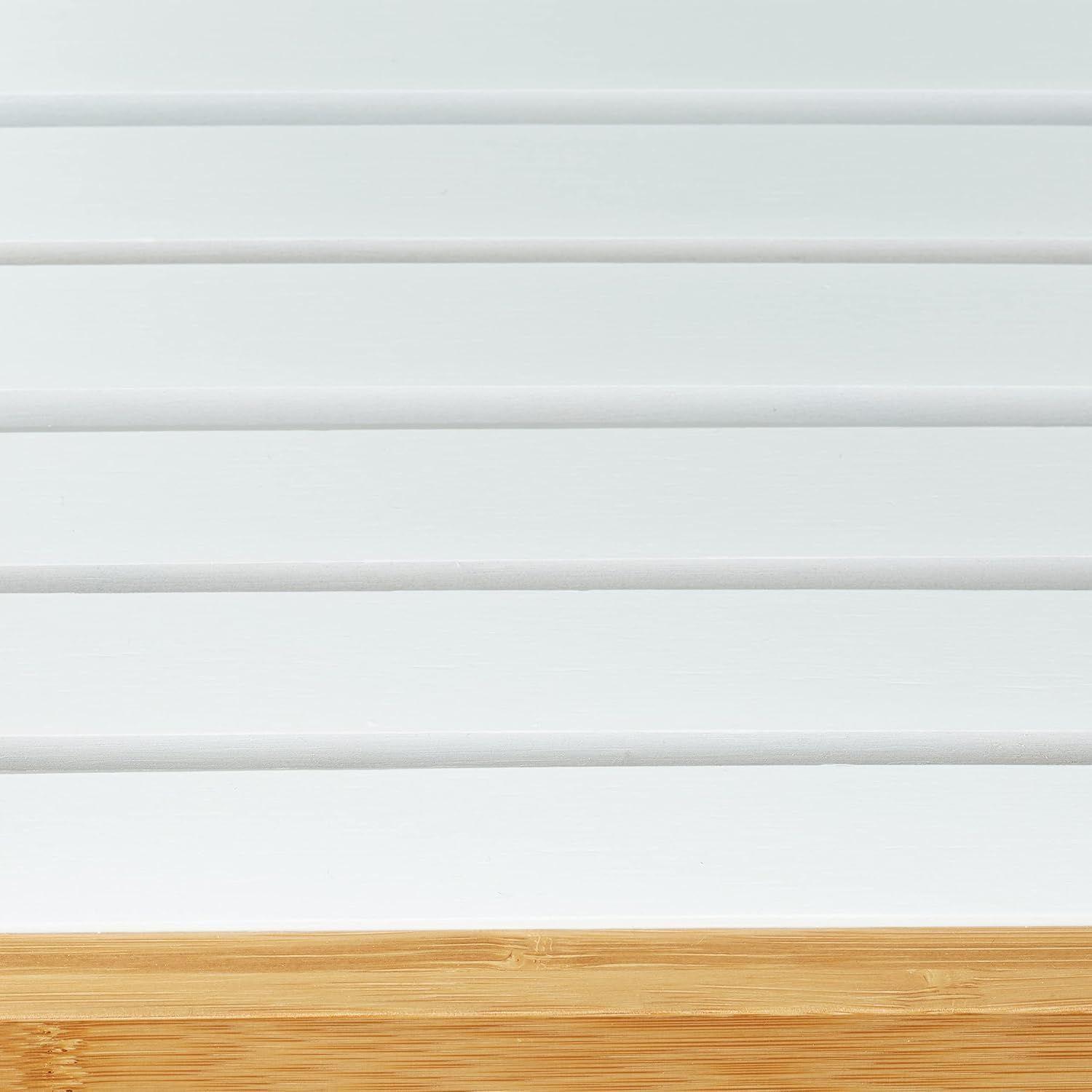 Estante Organizador De Bambu Mueble De Lujo Para Cocina Baño 4 Niveles | Alto 110cm-4