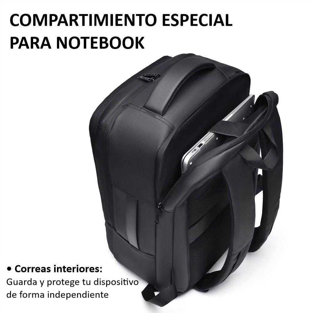 Mochila De Espalda Impermeable Para Viaje Bolso Cabina Avion-4