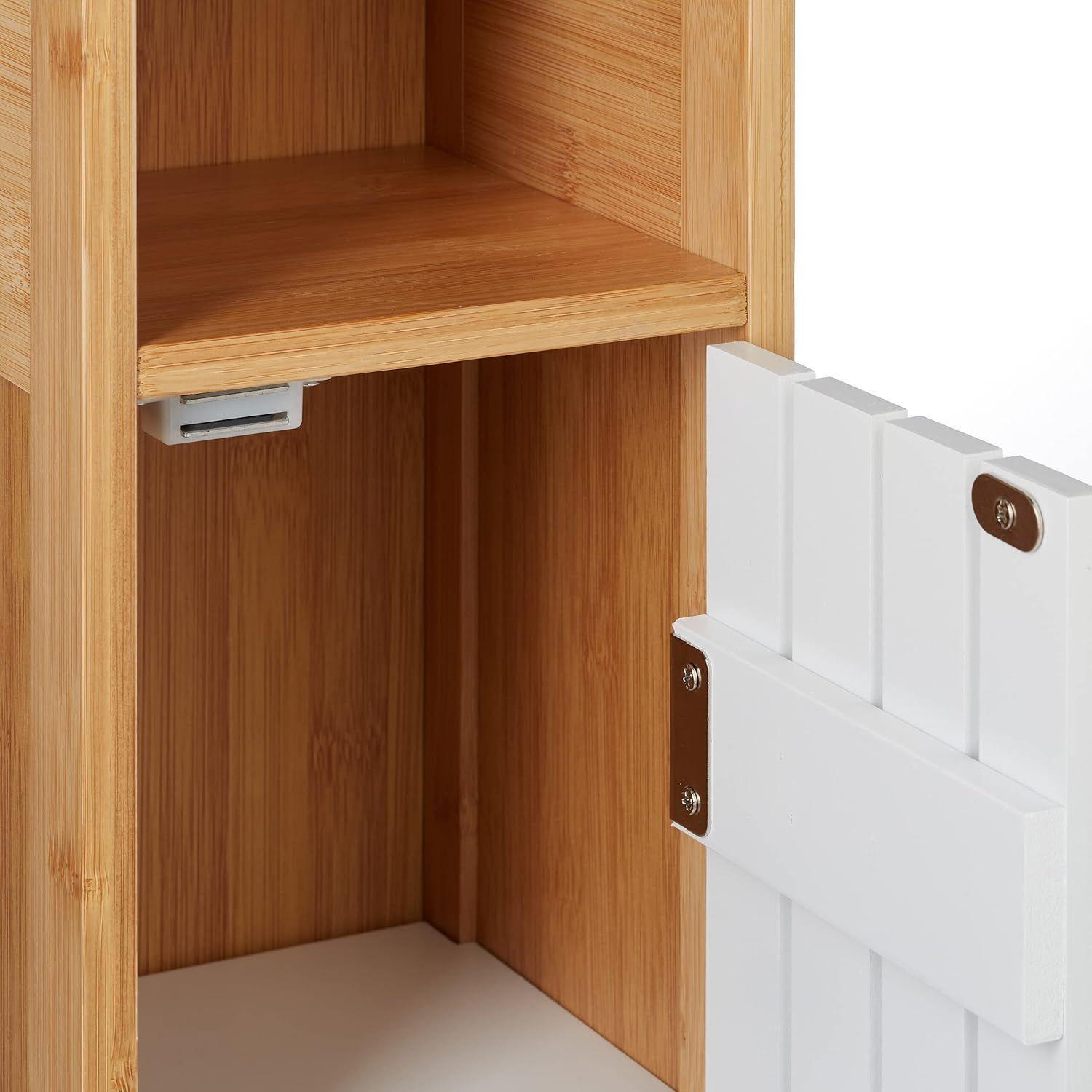 Porta Confort Soporte Papel Baño Armario Con Puerta Pequeño-3