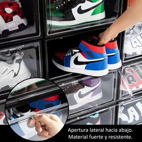 Caja Para Zapato Transparente Organizador Zapatos Apilable 1 Und-5
