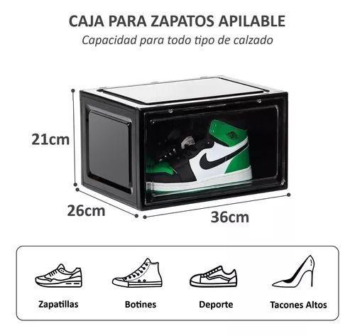Caja Para Zapato Transparente Organizador Zapatos Apilable 1 Und-7
