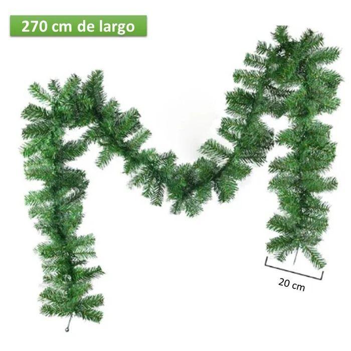 Guirnalda De Navidad Decoracion Navideña 2.7mt-4