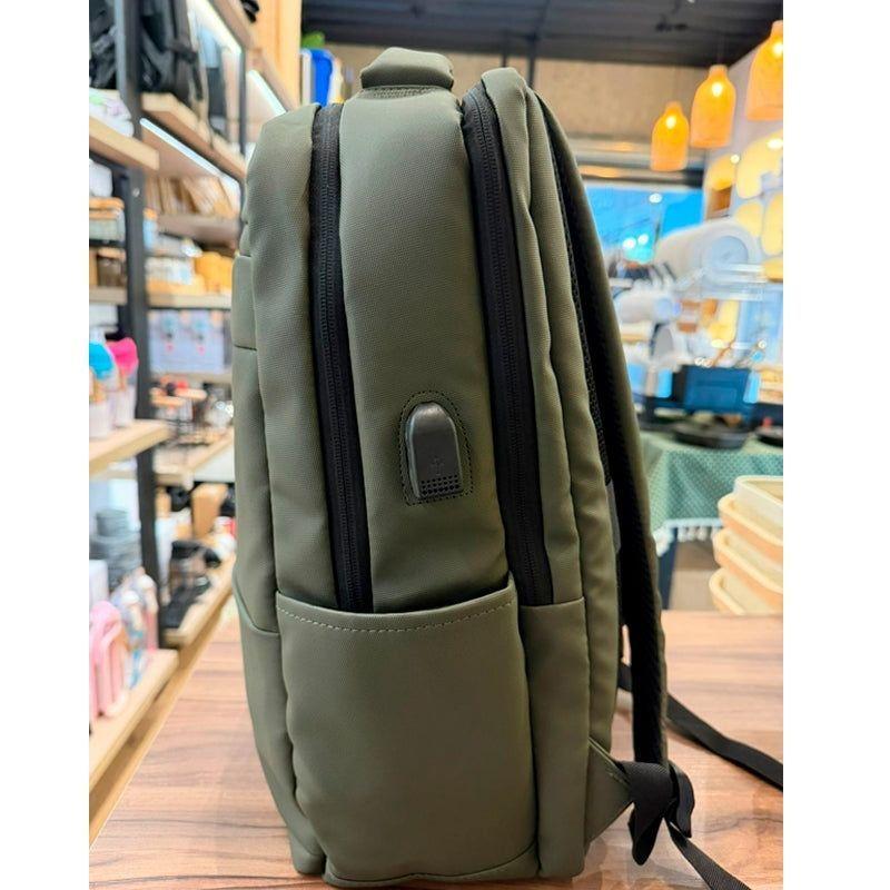 Mochila De Espalda Para Laptop Bolso Unisex Impermeable Usb-5