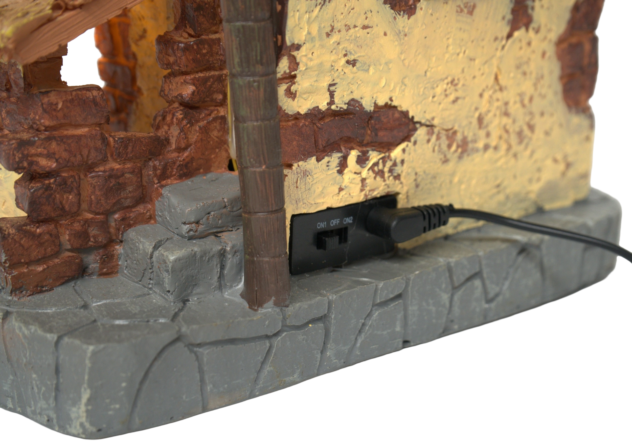 Adorno De Pesebre Con Luz Musica Y Movimiento Deco Navidad-3