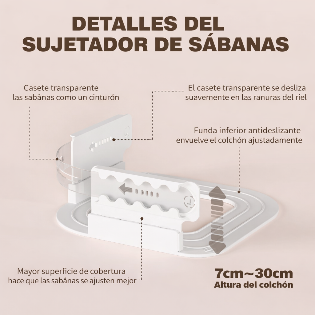 4pcs Clips Sujetadores De Sábanas Soportes De Esquinas-7