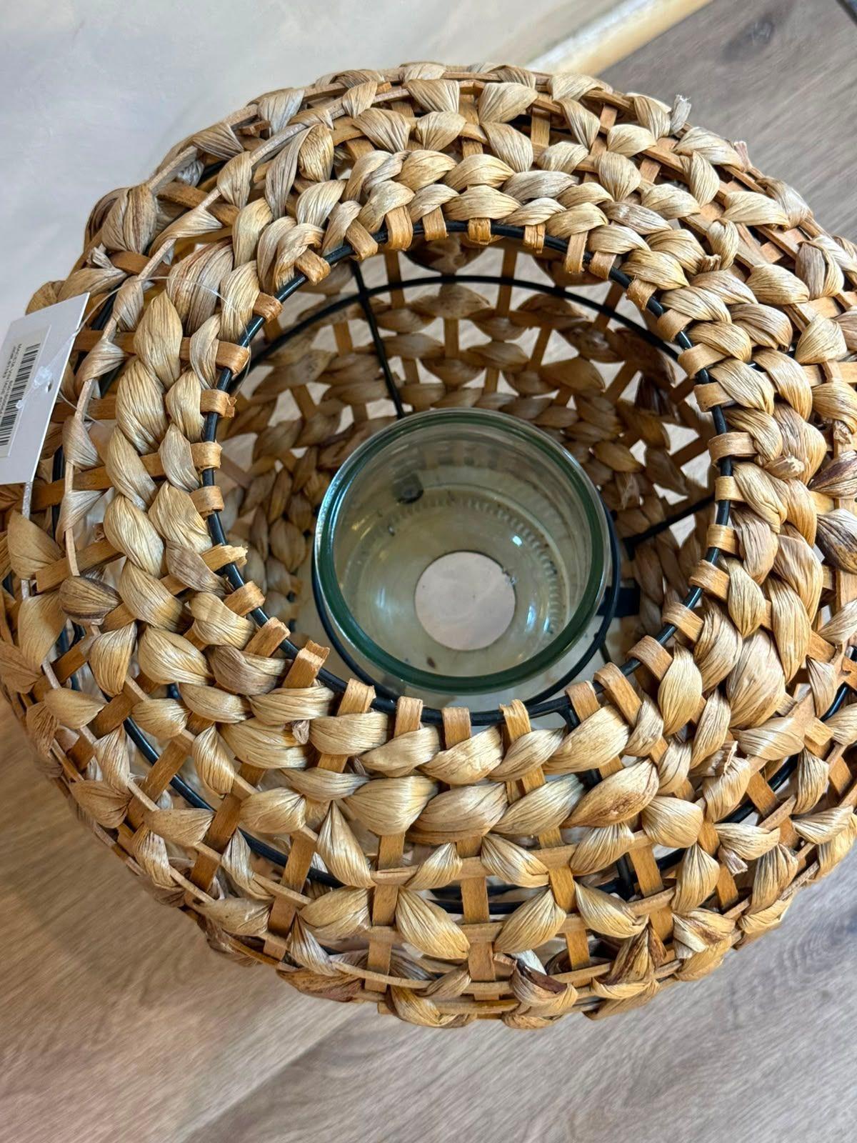Macetero Alto De Yute Para Plantas Porta Macetas De Ratan-5