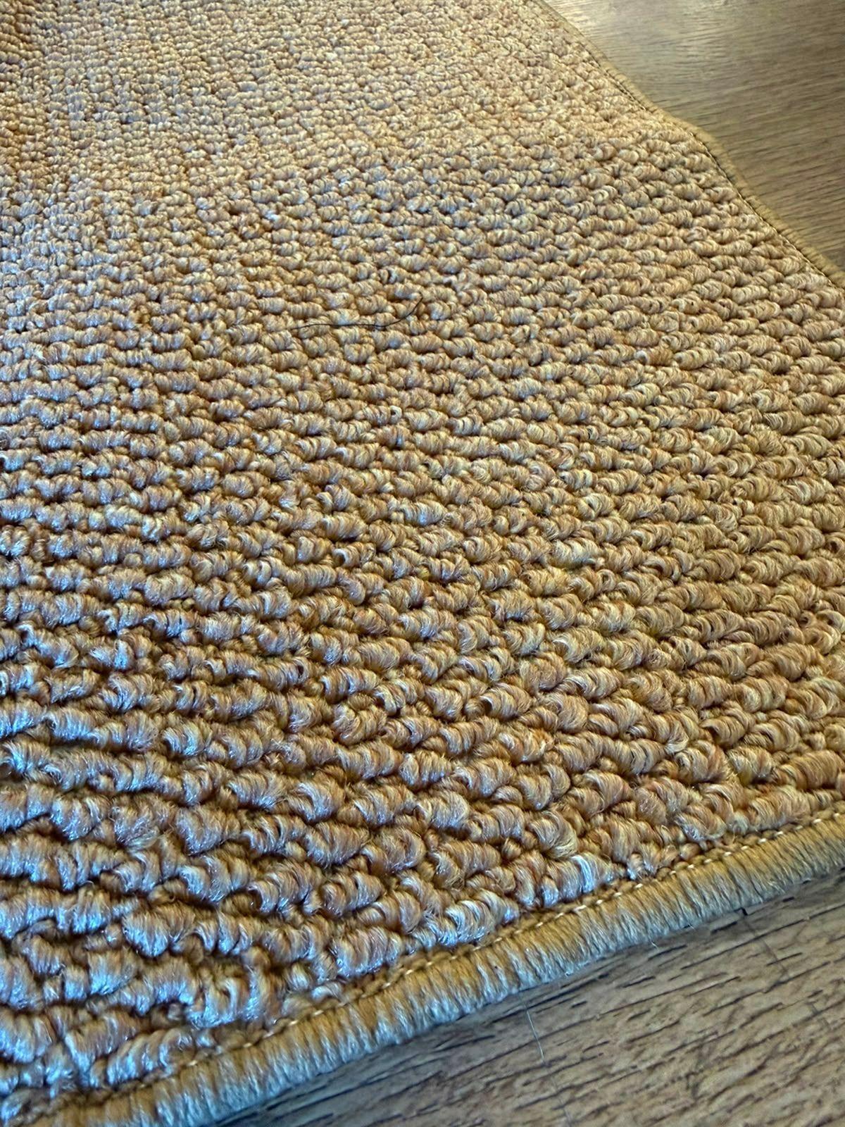 Alfombra Estilo Yute Tejida Para Living Resistente Mascotas-8