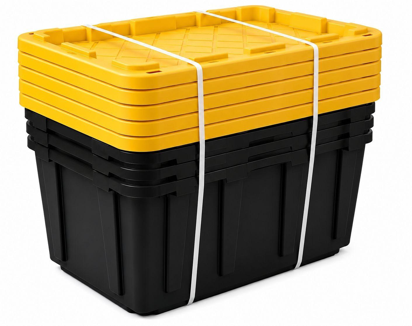 4 Increible Cajas Log stica Organizadora 100litros Apilable-7