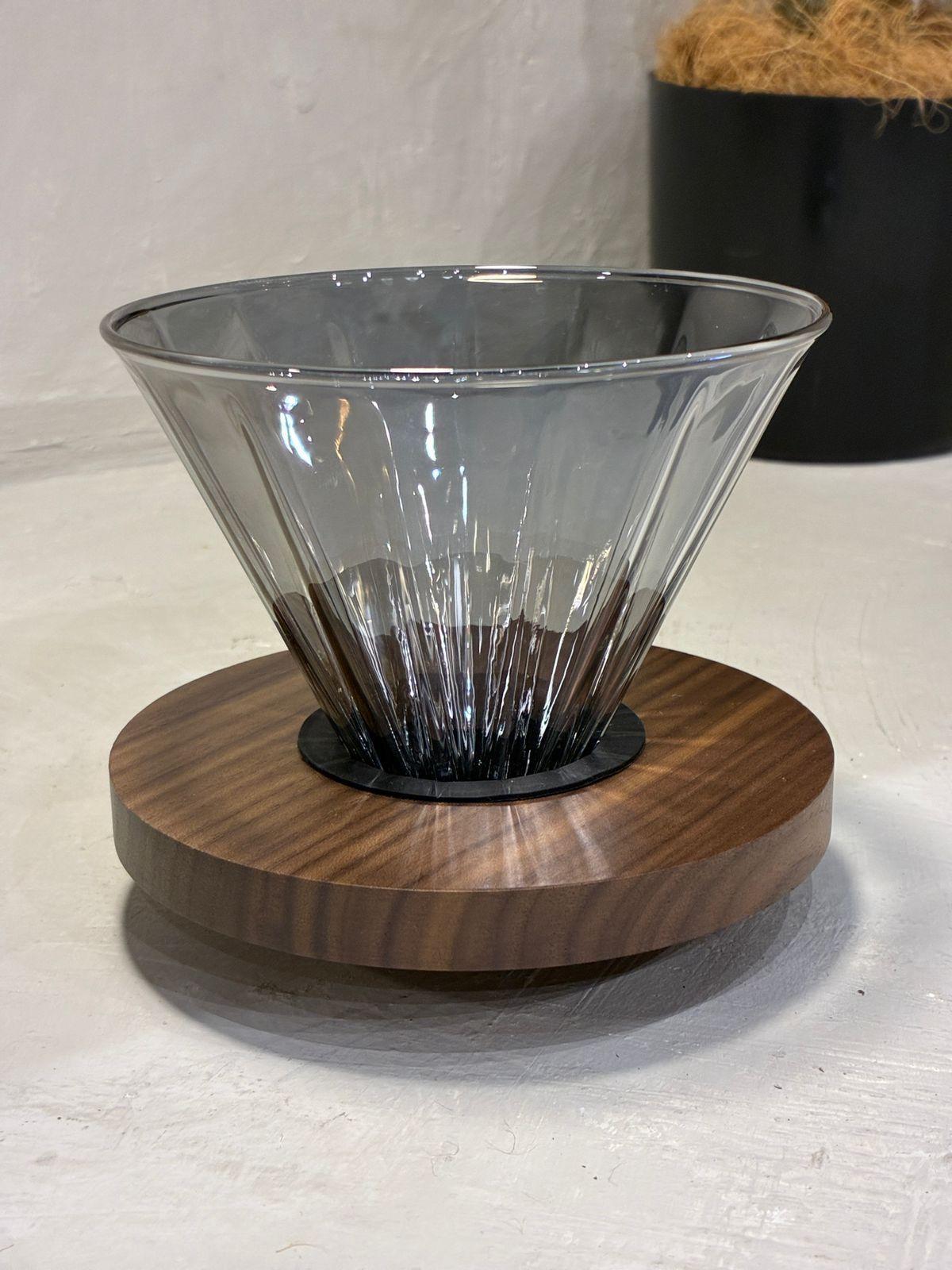 Cafetera De Vidrio Por Goteo Jarra 600ml Filtro Reusable-3