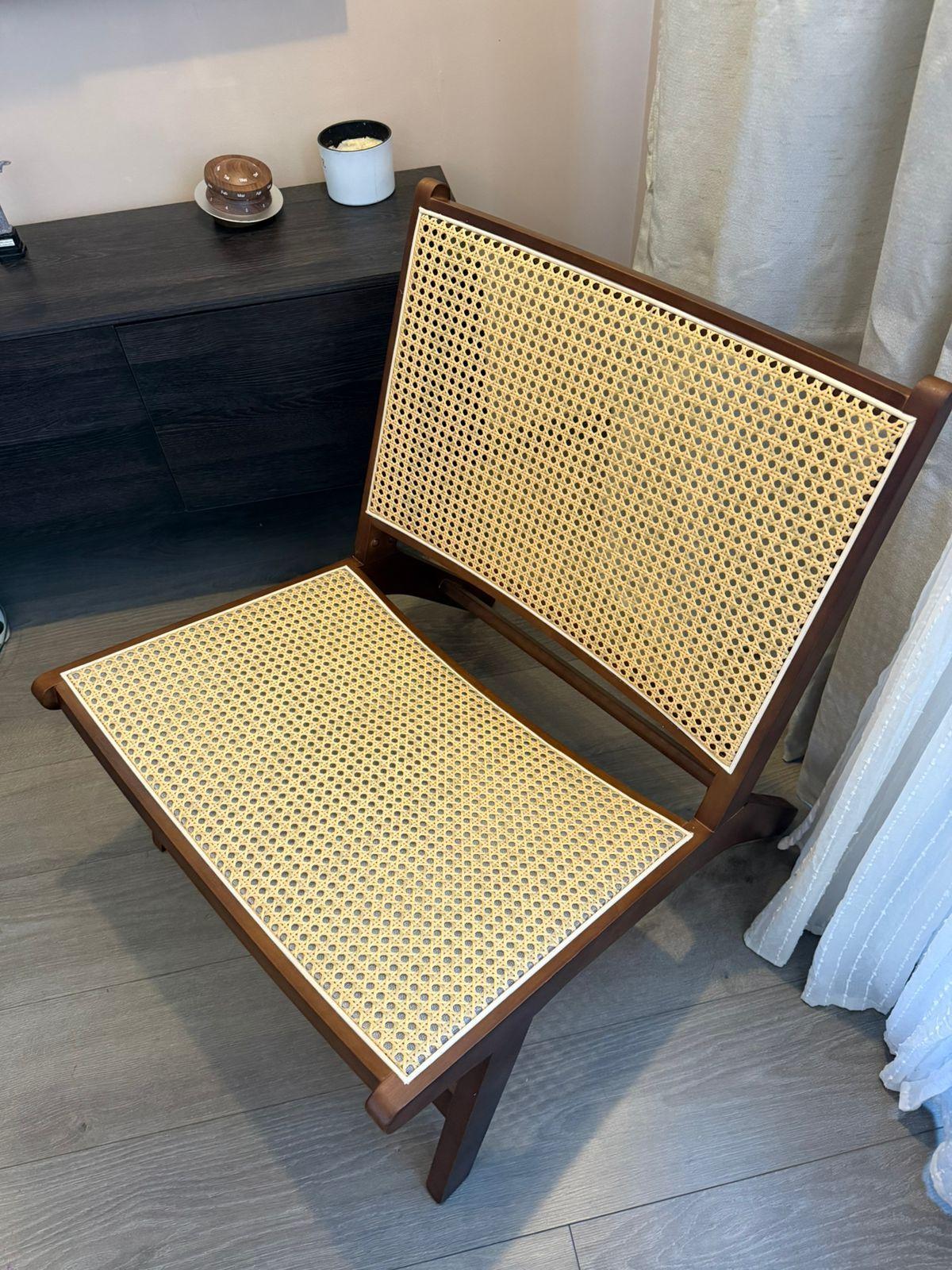 Silla Reclinable Madera Rat n Sint tico Interiores Exteriore-8
