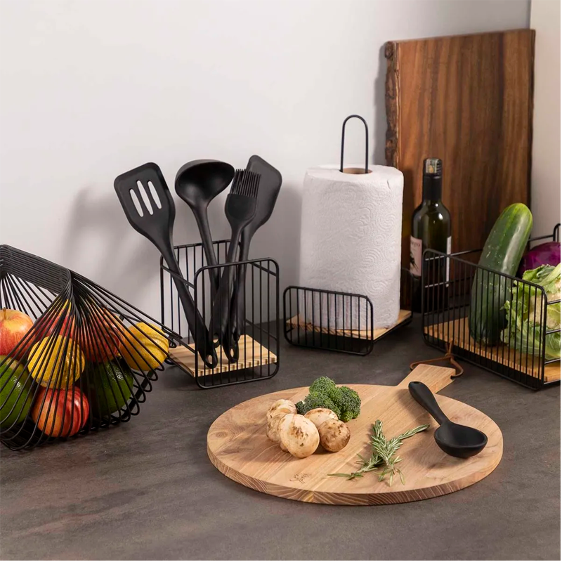Porta Servicio De Cocina Organizador De Cubiertos y Cuchillos WakesHome 895-4