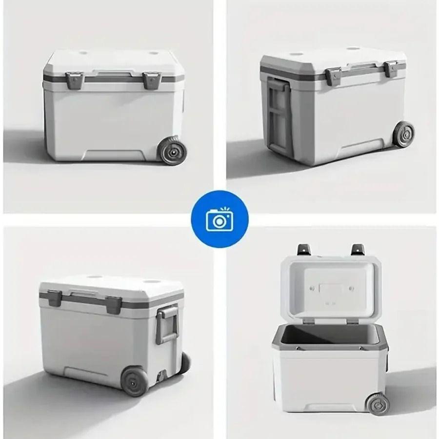 Cooler Cava 45L Hielera Portátil Con Ruedas-2