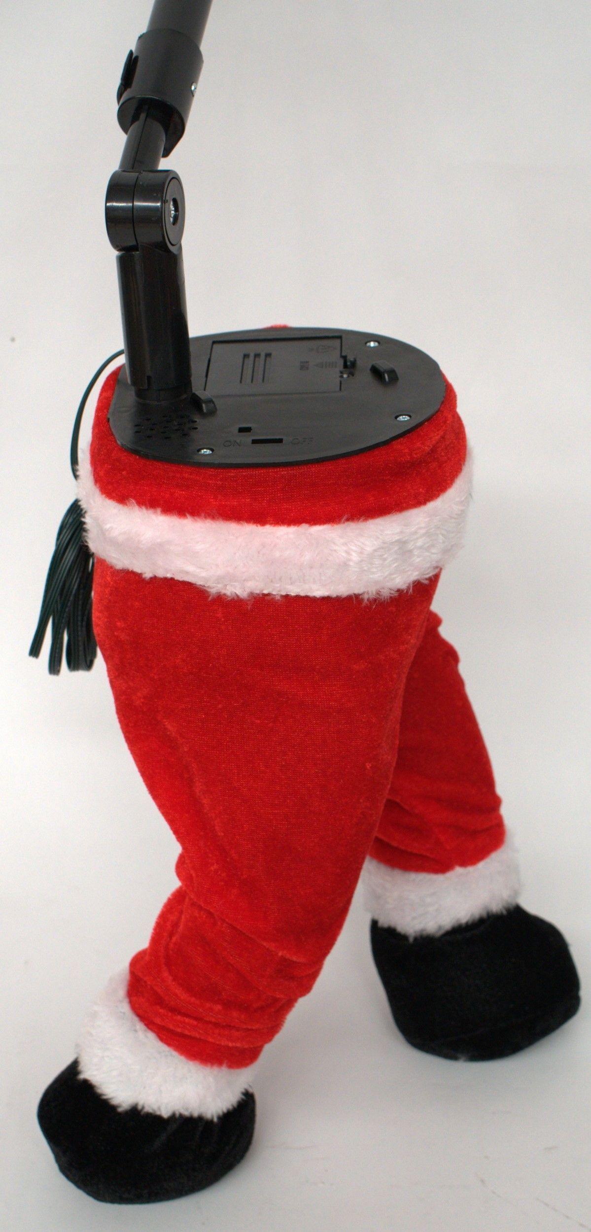 Adorno Para Árbol De Navidad Patas Oscilantes De Santa-5