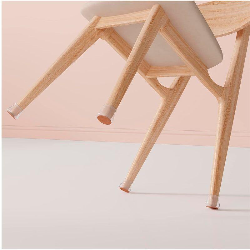 Pack 16 Protector de Silicon para Silla Almohadillas de Fieltro para Patas de Mueble WakesHome-6