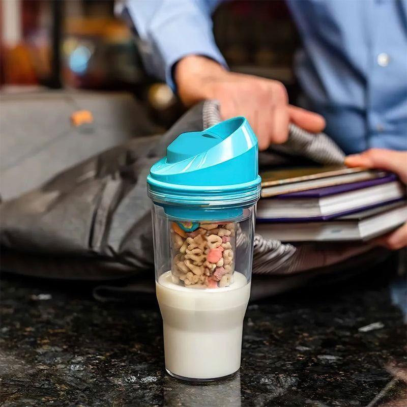 Vaso Portátil Para Leche Y Cereales Version Estandar 600ml-5