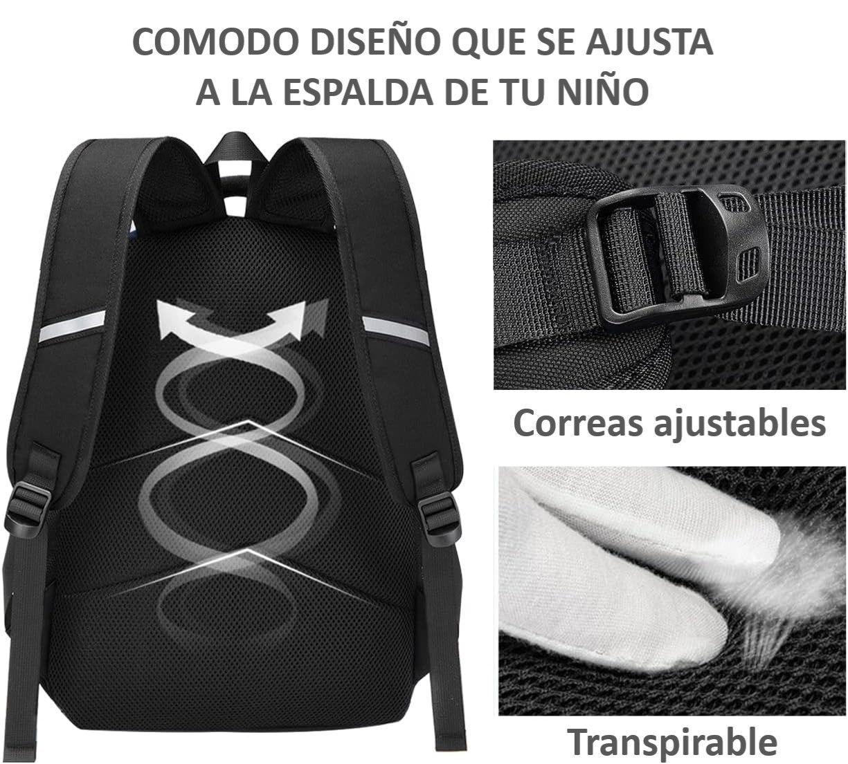 Mochila Escolar De Espalda Para Niños Morral De Hombre Urbano Para Notebook-4