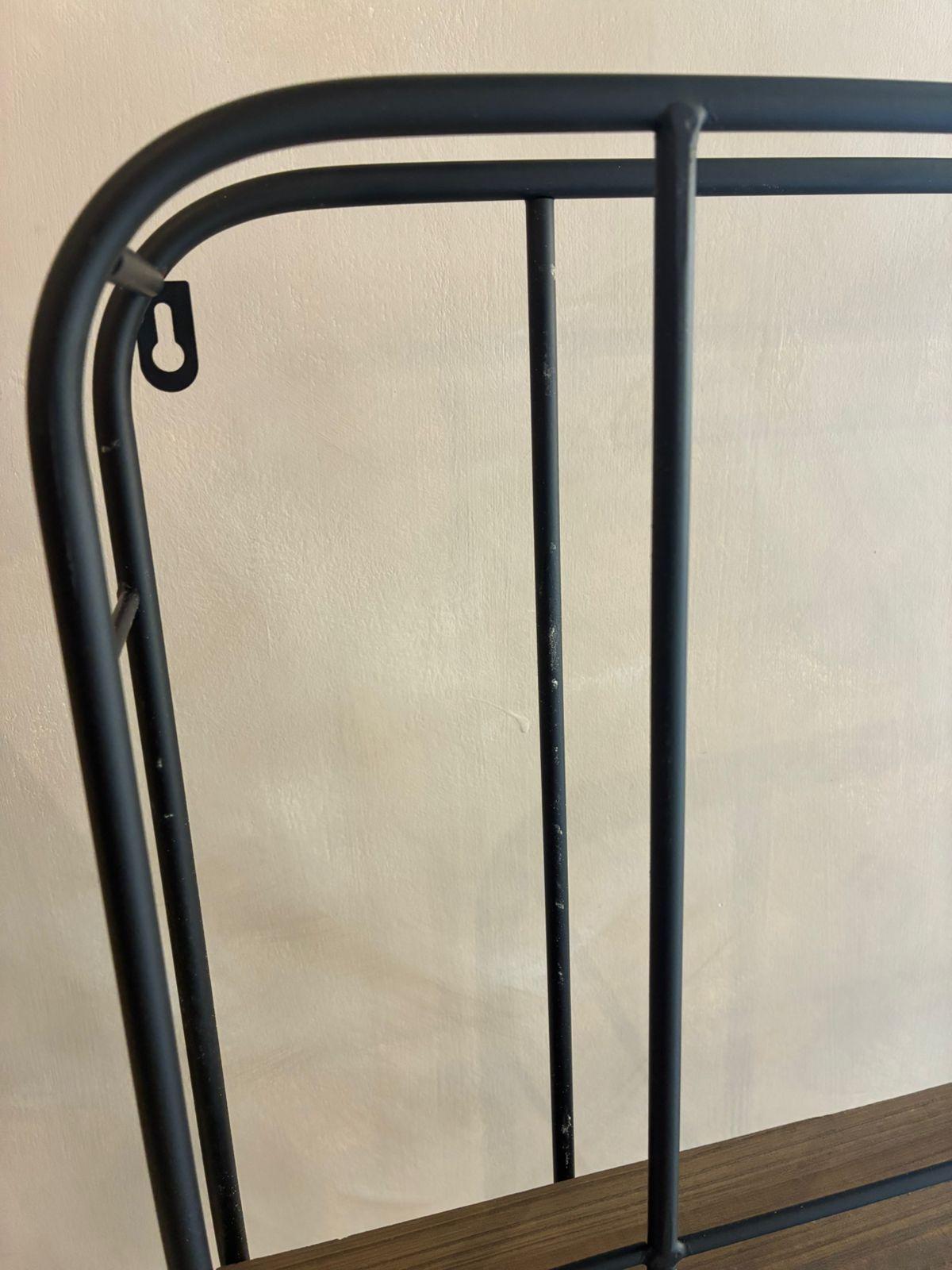Estante Botellero De Pared Con Soporte Para Copas Rack Vino-5