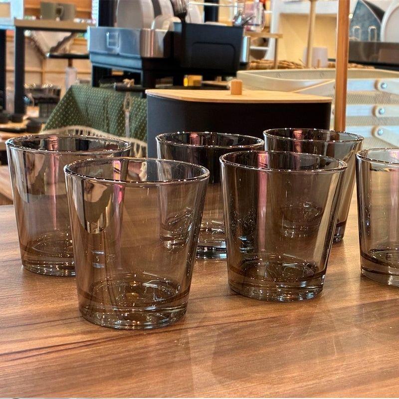Set 6 Vasos Corto De Vidrio Copa Para Shot 265ml-4