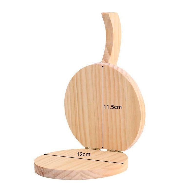 Prensa Para Tortillas Patacones Masa Cocina Tacos Madera-4