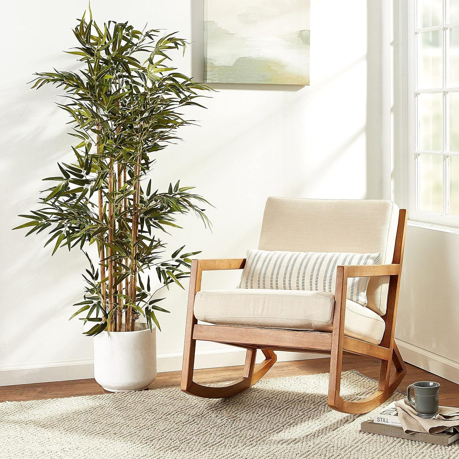 Planta Artificial De Bamb 120cm Arbusto Real De Decoracion-4