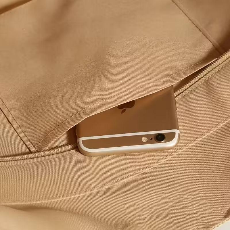 Bolso De Mano Para Mujer Tejido De Paja Para Playa Verano-4
