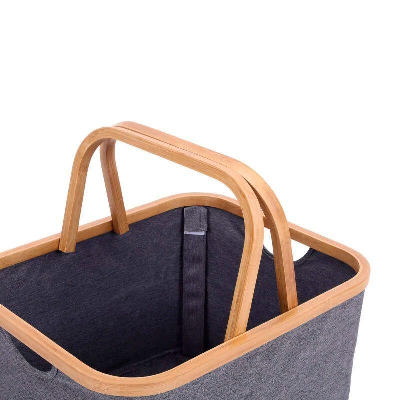Cesto Plegable Para Ropa Canasto Con Asa Organizador Hogar-4